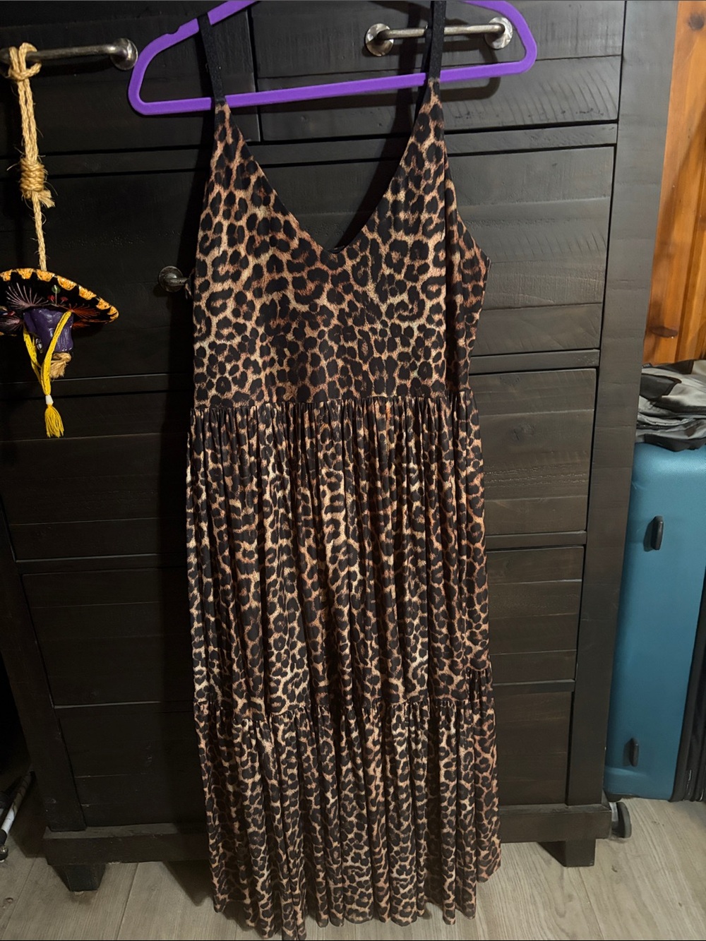 Blackmilk Claws Out Leopard Print Sheer Midaxi Dress!